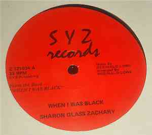 Sharon Glass Zachary - When I Was Black